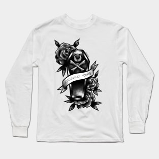 eternally yours (grayscale) Long Sleeve T-Shirt